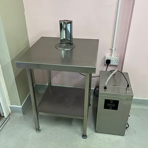 Instanta Undercounter Water Boiler with Font, c/w stand.